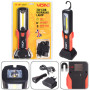 Переносная лампа "VOIN" VL-191 12V, 220V, 3W-COB+2 LED-НР, АКБ, USB+microUSB, магнит, база (VL-191)