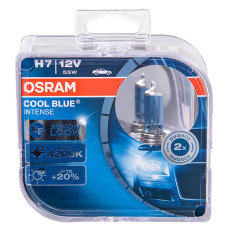 Автолампа OSRAM Cool Blue Intense +20% H7 12V 55W PX26d Автолампа OSRAM Cool Blue Intense +20% H7 12V 55W PX26d