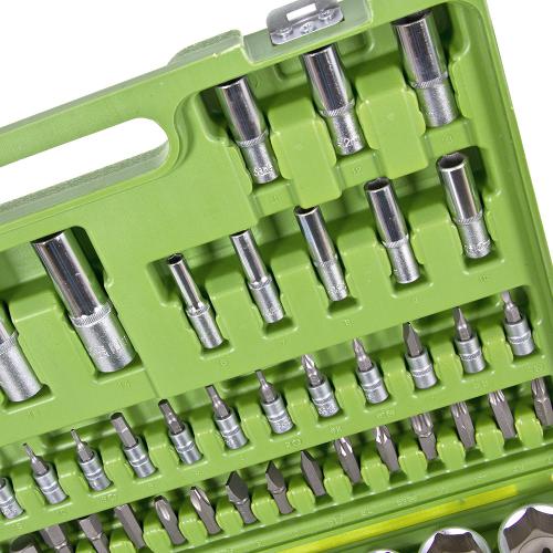 Hабір інструменту Alloid 1/2" и 1/4" 6-г 94 предмети (НГ-4094П-6)