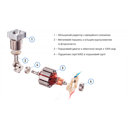 Компрессор ViTOL К-52 10 атм. 15Amp 40л Автостоп прикуриватель