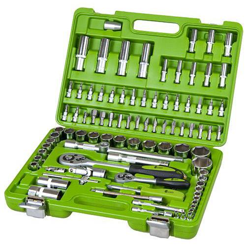 Hабір інструменту Alloid 1/2" и 1/4" 6-г 94 предмети (НГ-4094П-6)