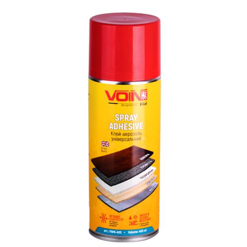 Засіб для обробки внутрішніх поверхонь "Клей універсальний" ТМ VOIN в аероз. упаковці 400 мл. (VGA-