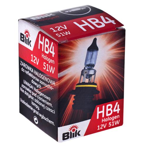 Лампа Blik галогенна НB4 12-55 P22d