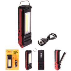 Переносна лампа "VOIN" VL-106, 5W-COB+2 х 3W XPE, Power Bank 2000mAh, магніт, інд. заряда