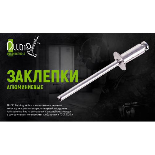 Заклепка алюминиевая 4,8х12,7мм, 50шт (RA-48127)