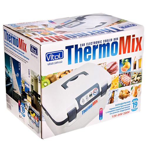 Холодильник термоел 19 л BL-219-19L DC, AC 12, 24, 220V 60W