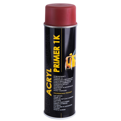 Deco Color Краска аэроз. 500ml /грунт антикорозийный красный (66766/720521)