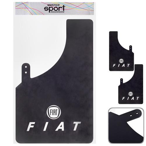 Брызговики MASTER SPORT FIAT черный (большой) 2шт (56666)