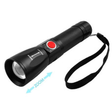Ліхтарик Police P530-P50, ЗУ Type-C, 1x18650, 3xAAA, zoom, індикація заряду, ремінець, Box