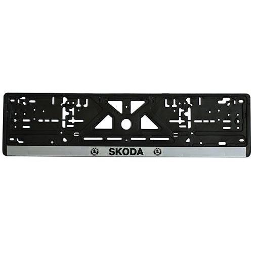 Рамка номера пластик SKODA (Штурмовик)