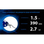 Домкрат ромб 1,5т короб. высота подъма 390 мм. (ДВ-10105В/ST-105B) 2,7кг (ДВ-10105В/ST-105B)