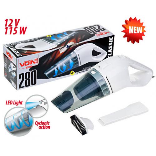 Пилосмок "VOIN" VC-280 115W, LED ліхтар, сухе чищення