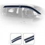 Дефлектори вікон Volvo V40 2012 -> з Хром Молдінгом