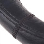 Чохол на кермо 16556-10 B XL чорна (коричн. нитка)