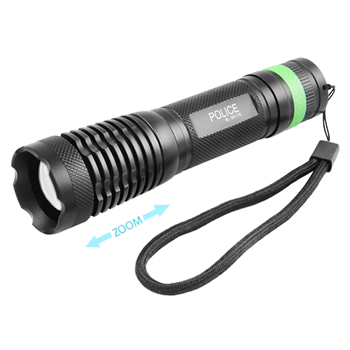 Фонарь диодный Police 1837-T6, 1x18650/3xAAA, ЗУ 220V/12V, zoom, BOX (1837-T6)