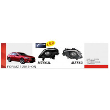 Протитуманні фари Mazda 6 2013-15, MZ-563, H11-12V55W, ел.проводка