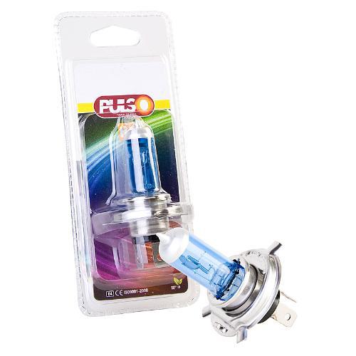 Лампа PULSO, галогенна H4, P43T 12v60, 55w super white, блістер