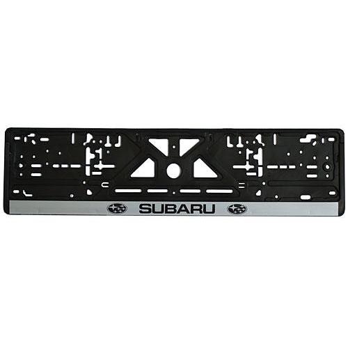 Рамка номера пластик SUBARU