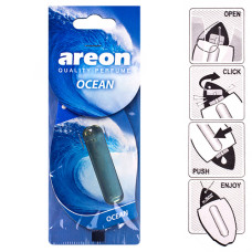 Освіжувач повітря рідкий листок AREON "LIQUID" Ocean 5мл Освіжувач повітря рідкий листок AREON "LIQUID" Ocean 5мл