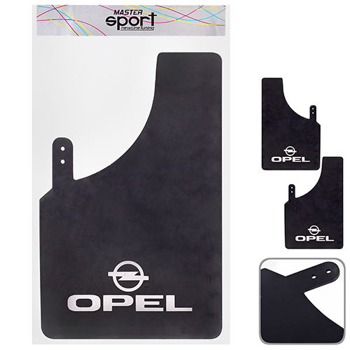 Брызговики MASTER SPORT OPEL черный (малый) 2шт (14545)