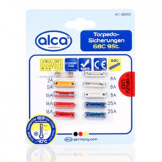 Запобіжник , ALCA 680000, круглі Кт 10 шт блістер 2-25А