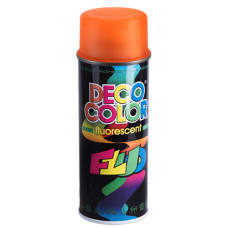 Deco Color Краска аэроз. 400ml Decoration флуоресцентная/оранжевый (68338) Deco Color Краска аэроз. 400ml Decoration флуоресцентная/оранжевый (68338)