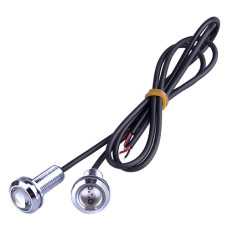 Болти для кріплення номеру 18-COB 12V хромовані 2 шт Red (AG-60337) Болти для кріплення номеру 18-COB 12V хромовані 2 шт Red (AG-60337)
