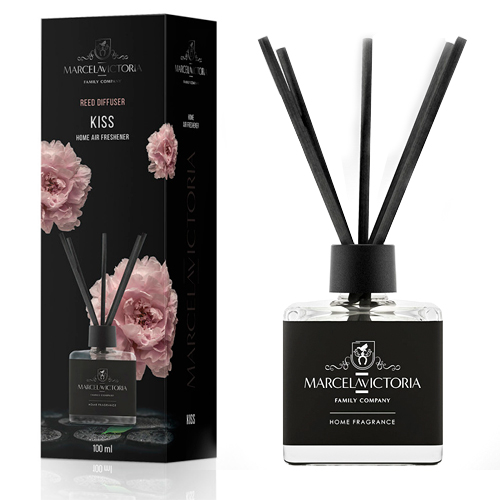 Ароматизатор рідкий для дому, офісу Tasotti "Reed diffuser" 100ml Kiss