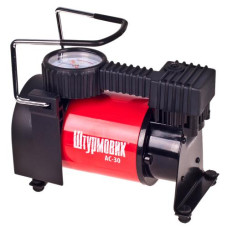 Компресор "штурмовик" АС-30 100psi, 12Amp, 37л, прикурювач