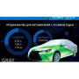 Тент автомобільний VITOL CC11105M, сірий поліестер, 432х165х119см, М