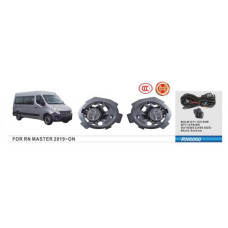 Протитуманні фари Renault Master 2018-, RN-6060, H11-12V55W, ел.проводка