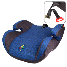 Автокрісло-бустер дитяче KIM 4636-4583 (22-36 кг) гупа 2-3 Strap Blue-Grey
