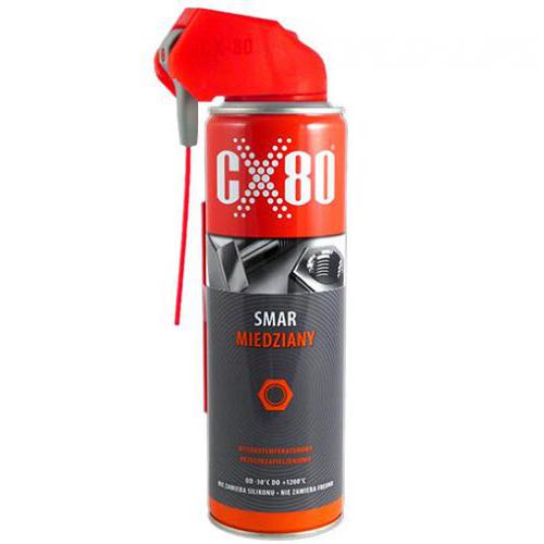 Медная cмазка CX-80 / 500ml "Duo" с двойным аппликатором (CX-80 / SM500ml Duo)