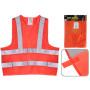 Жилет безопасности светоотражающий (orange) 166 Or XXL (ЖБ006)