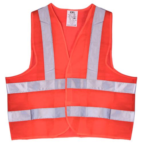Жилет безопасности светоотражающий (orange) 166 Or XXL (ЖБ006)
