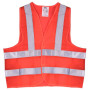 Жилет безопасности светоотражающий (orange) 166 Or XXL (ЖБ006)
