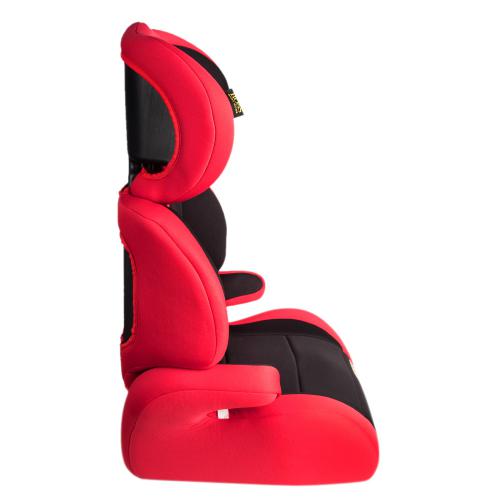 Автокрісло дитяче BOSS NE-EB-21 (15-36 кг) група 2-3 чорно-червоне