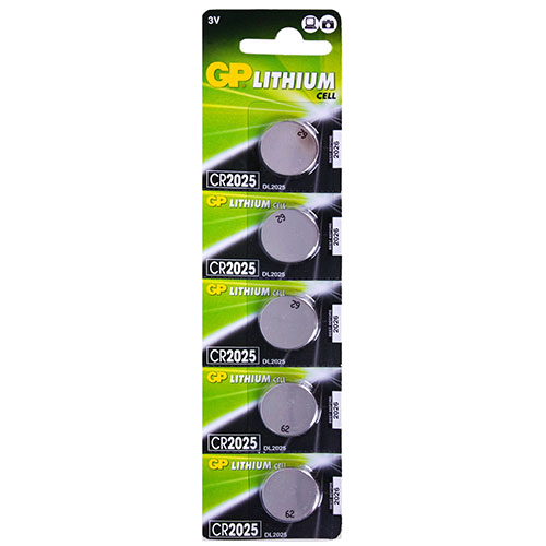 Батарейка GP дисковая Lithium Button Cell 3.0V CR2025-8U5 літієва