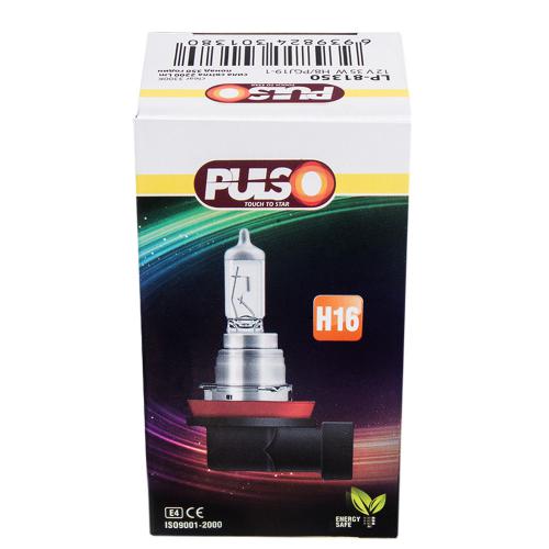 Лампа PULSO галогенная H8 PGJ19-1 12v35w clear c box (LP-81350)