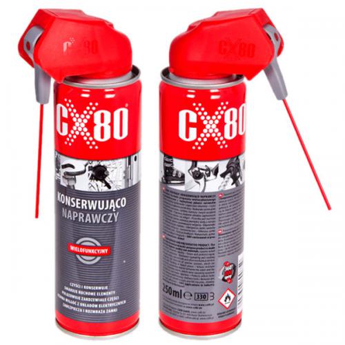 Мастило CX-80 , 250мл "Duo"- спрей з подвійним аплiкатором
