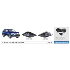 Противотуманные фары Mitsubishi Outlander 2015-21 (MB-182)