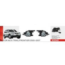Протитуманні фари Nissan X-Trail 2005-2007, NS-048, H11-12V55W, ел.проводка