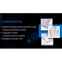 Тент автомобільний VITOL CC11105L, сірий поліестер, 482x178x119см, L