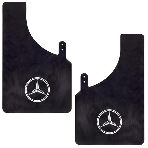 Бризковики MASTER SPORT MERCEDES великі універсальні гумові (2 шт.)