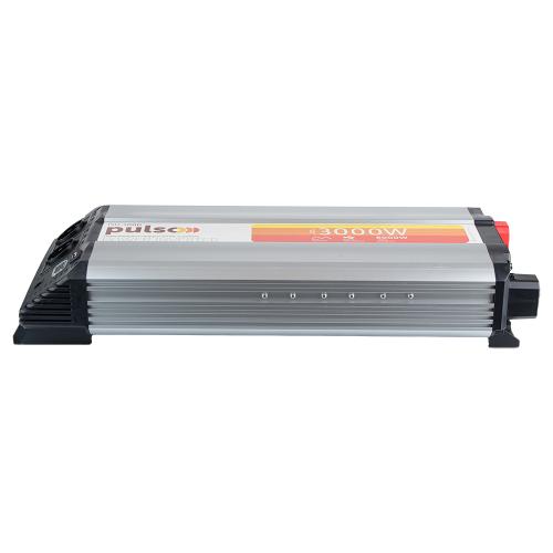 Перетворювач напруги PULSO/ISU-3000/12V-220V/3000W/USB-5VDC2.0A/син.хвиля/клеми (ISU-3000)
