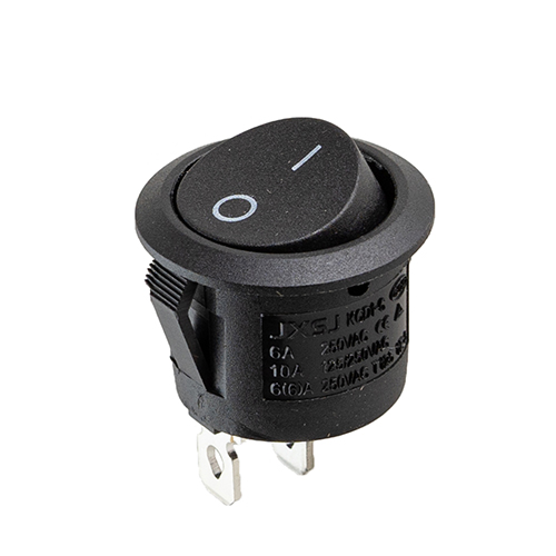 Переключатель on-off 12V круглый 2pin 22*22*16мм 6A 250V 10 125 250V (YJ-WH08)