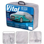 Тент (чохол) автом CC13401 XL сірий з підкладкою PEVA, PP Cotton, 533х178х119 к.з