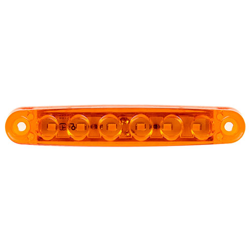 Повторювач габариту (палець) 6 LED 12/24V жовтий (201906-S- yellow)