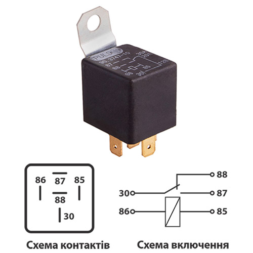 Реле 30/20A Pulso 5-конт (90.3747-10)