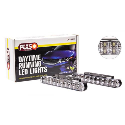 Фари дод., денного світла LP-35600 DRL 30LED, 4W, 12V, пластик, 190*26мм, з поворотами